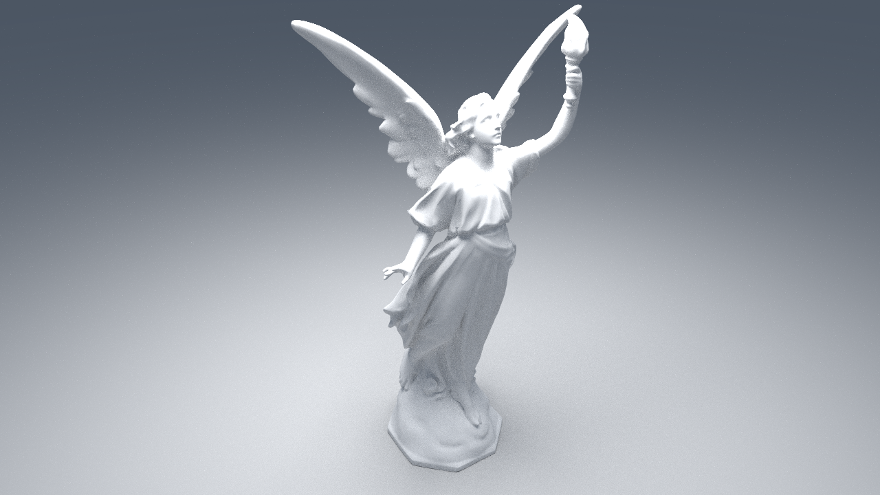 OBJ Statue — Sobol', MIS on