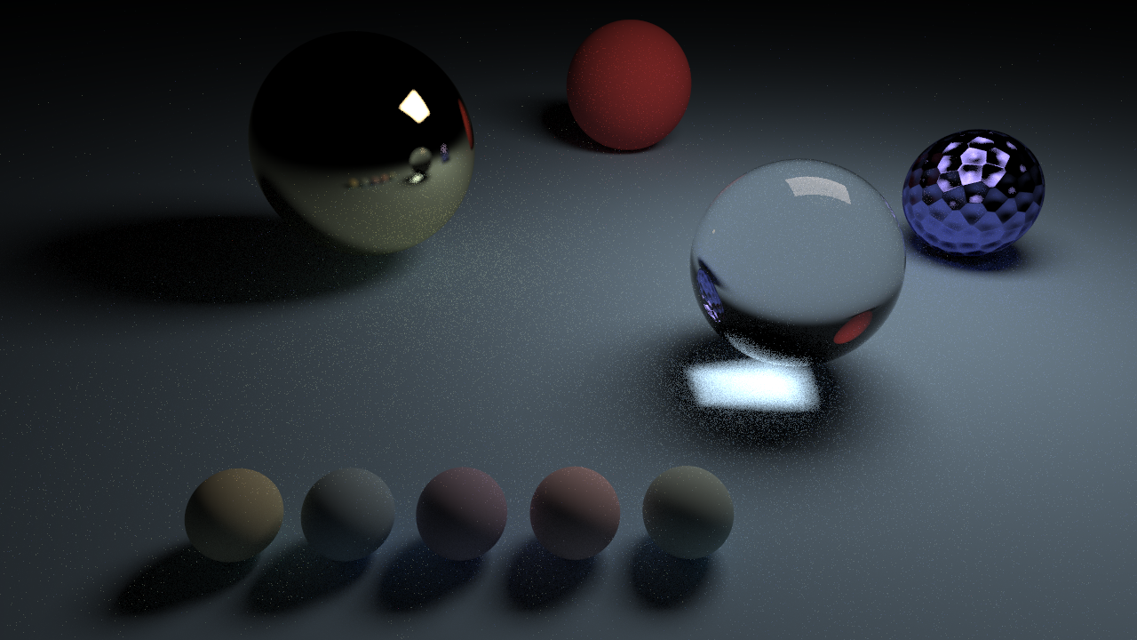 Default scene — Sobol', MIS on